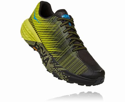 Hoka One One Men's Evo Speedgoat Hiking Shoes Yellow/Black (HO5301) Australia